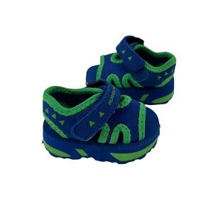 Hurricane Blue Green Water Shoe Sandals Size 1 Toddler